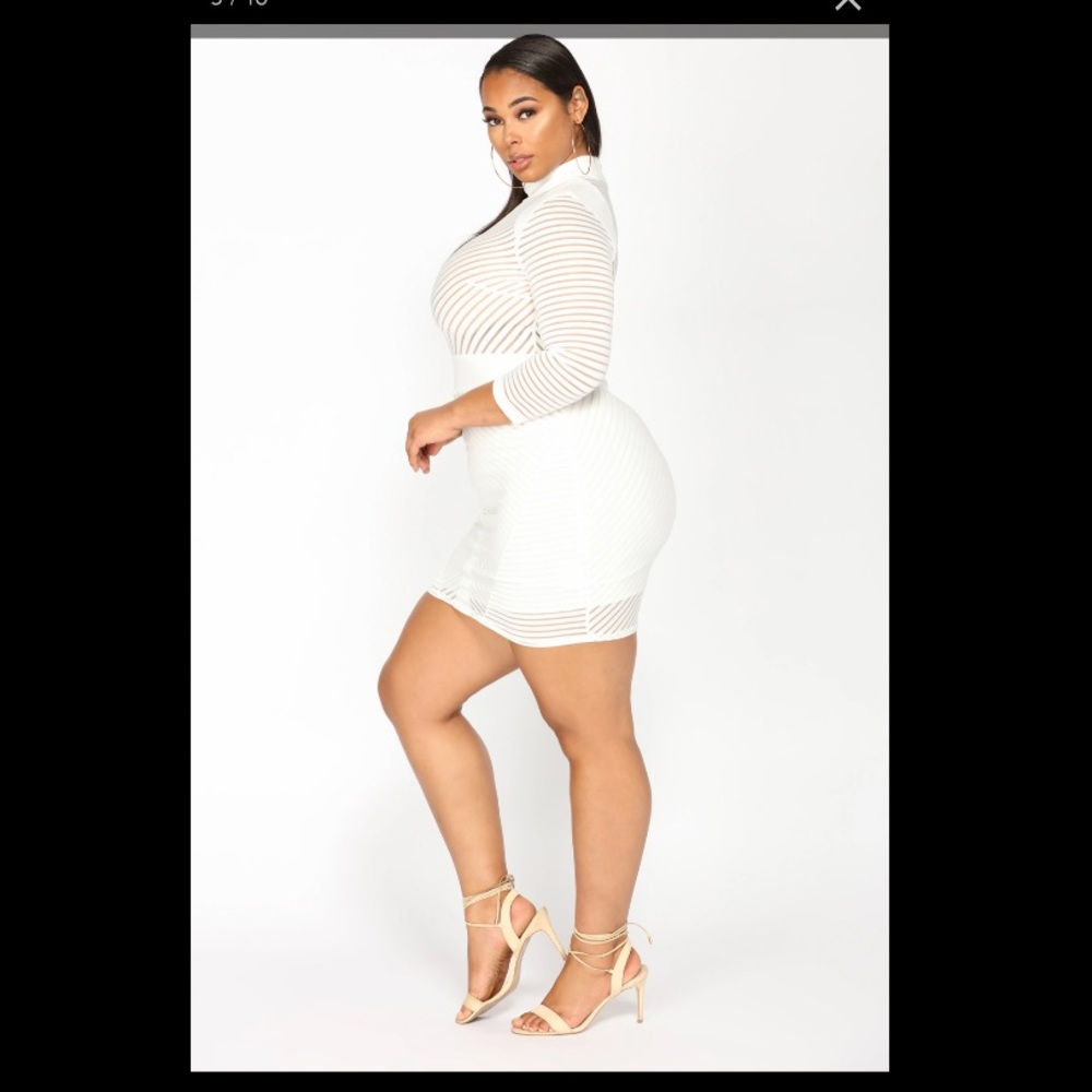 Fashion Nova white dress